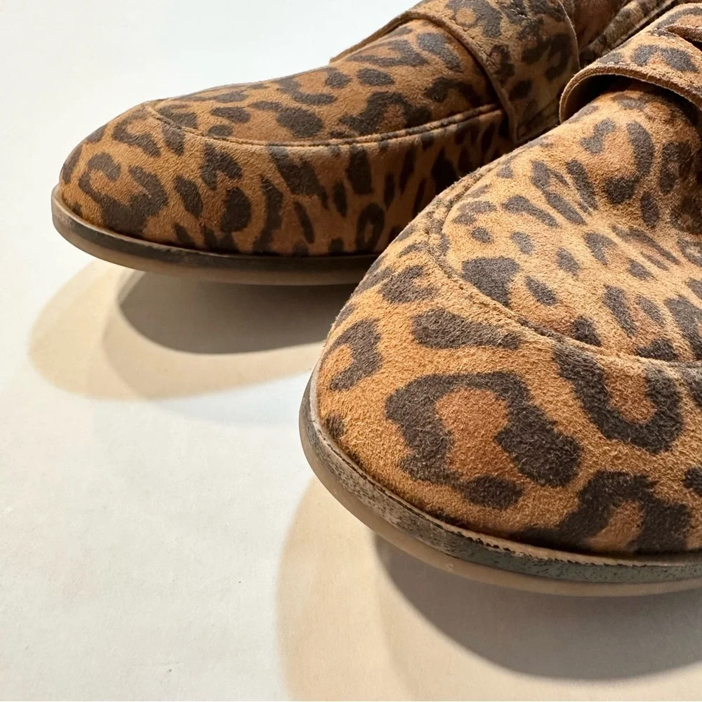 Clarks Loafers Trish Rose Brown Leopard Print, Size 11.5 Women’s - Picture 6 of 11